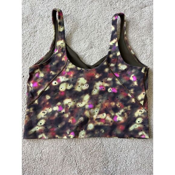 EUC lululemon align tank, cropped $68 Sz 8 A38 - Picture 6 of 6